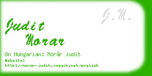 judit morar business card